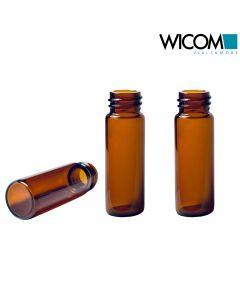 WICOM 4 ml Flasche braun. Packung á 100 im Kunststofftray eingeschweißt, 15x45mm...
